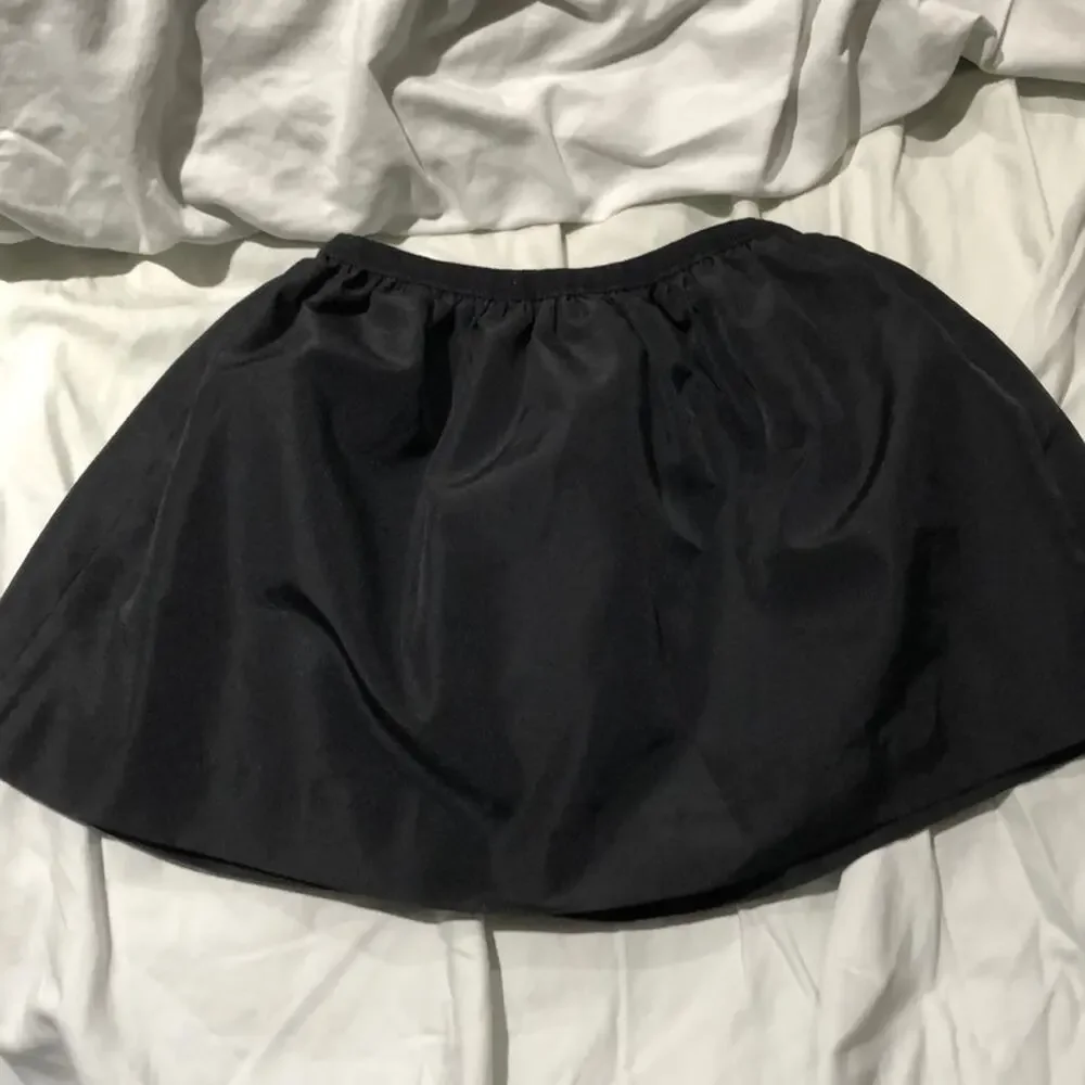 Ralph Lauren 3t elastic pulling black skirt nwot